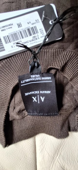 Jersey Armani Exchange Nuevo Talla S