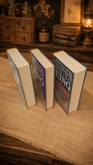 Lote 3 Stephen King Orbis Fabbri tapa dura