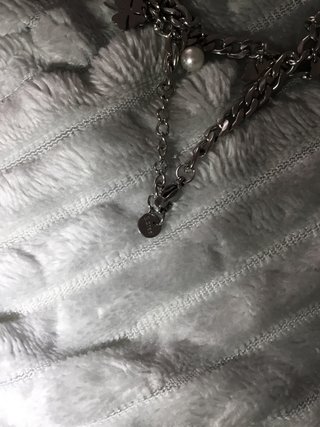 Pulsera Acero Inoxidable Tréboles y Perlas