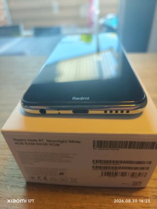 Xiaomi Redmi Note 8T Plata