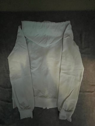 Felpa Ralph Lauren bianca con zip