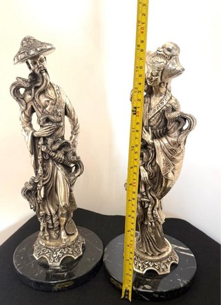 Statuine Argento 925 con Draghi
