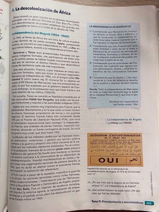 Historia del mundo contemporáneo 1 Bachillerato