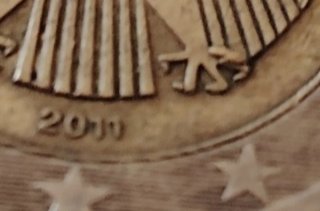 2 Euro Alemania 2011 Exceso Metal Raro