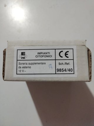 Soneria supplementare Urmet 9854/40 (12V)