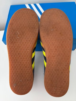 Adidas Gazelle Jr Azul y Amarillo
