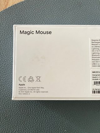 Apple Magic Mouse 2 Original Blanca