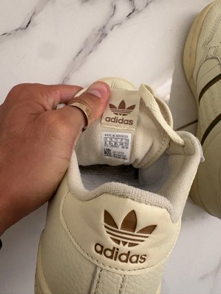 Zapatillas Adidas Continental 80 Beige/Verde
