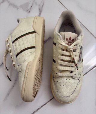 Zapatillas Adidas Continental 80 Beige/Verde
