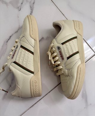Zapatillas Adidas Continental 80 Beige/Verde