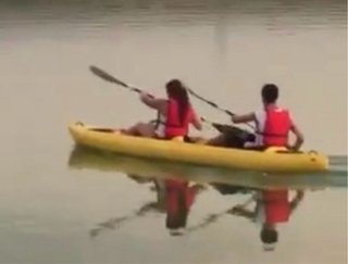 Kayak Tribord 2plazas RK500-2 Amarillo