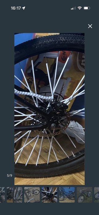 Bicicleta Stunt Negra