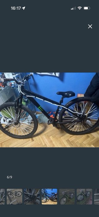 Bicicleta Stunt Negra