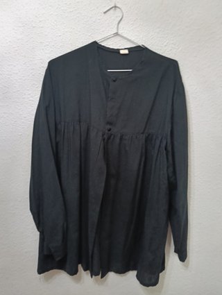 Blusón Fallero Negro Talla Pequeña y Talla 43 y 44