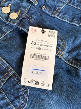 Jeans Zara vita bassa svasati