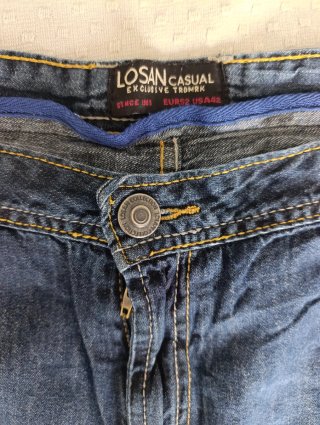 LOSAN CASUAL Pantalones Vaqueros Azul Talla 52