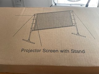 Pantalla Proyector Portátil 120 4KHD- Sin estrenar