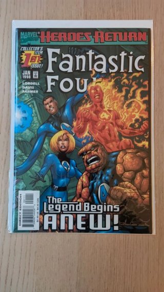 Fantastic Four 1 Marvel 1998