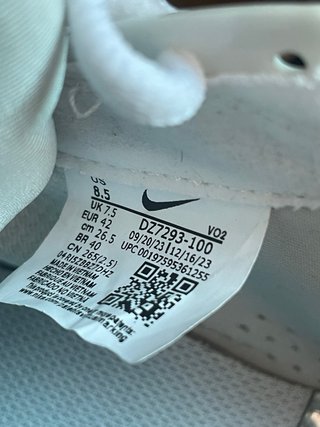 Nike NOCTA Hot Step 2 Talla 42 Blancas