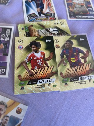 Lote +120 cartas Match Attax Extra 25/26