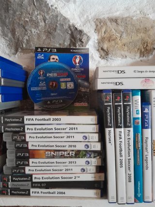 Confezione lotto liquidazione 85 videogiochi console