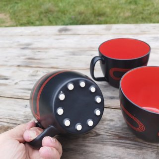 4 Tazas y 6 platillos Ikea SÖRLA (Set 4)