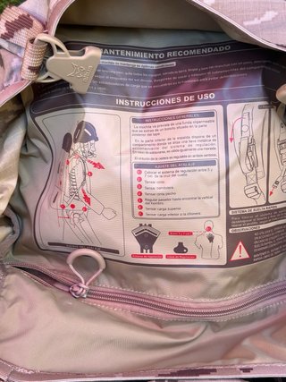 Mochila Militar Altus Campaña Árido