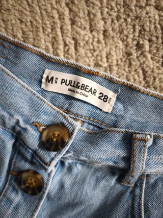 Falda vaquera Pull&Bear botones talla M