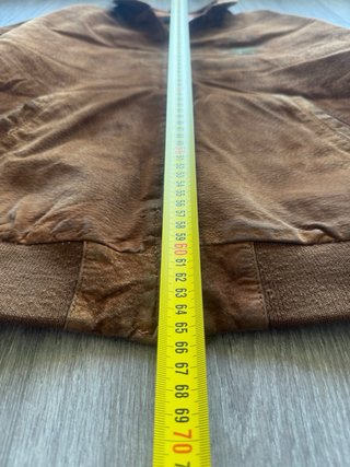 Naf Naf Bomber Ante Marrón 90 Oversize Bordada XXL