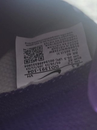 Nike Dunk Viola e Bianche