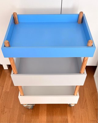 Carrito Auxiliar con Ruedas