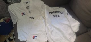 Dobok Taekwondo Ikara Blanco