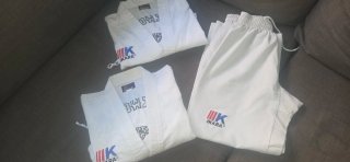 Dobok Taekwondo Ikara Blanco