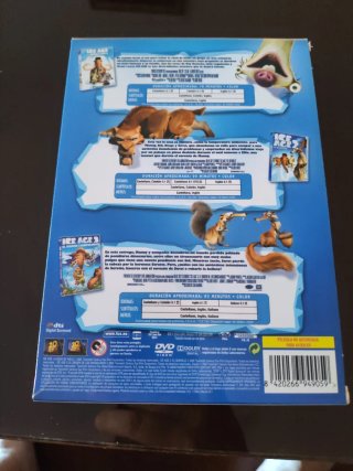 Trilogía Ice Age DVD