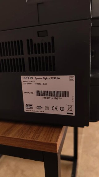 Stampante multifunzione Epson Stylus nera