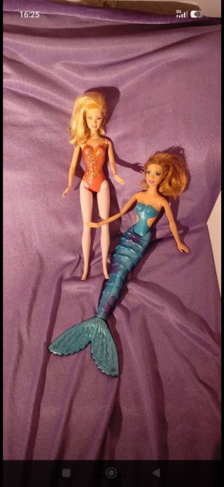 Lote Barbie Fairytopia Hada y Sirena