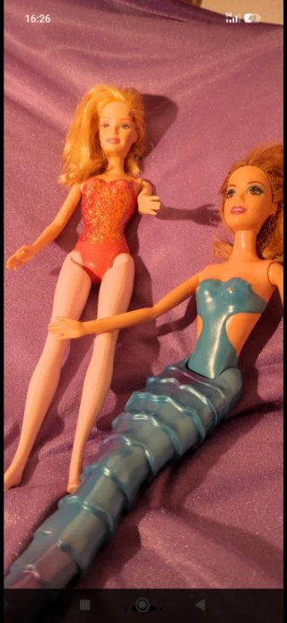 Lote Barbie Fairytopia Hada y Sirena