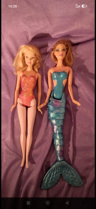 Lote Barbie Fairytopia Hada y Sirena