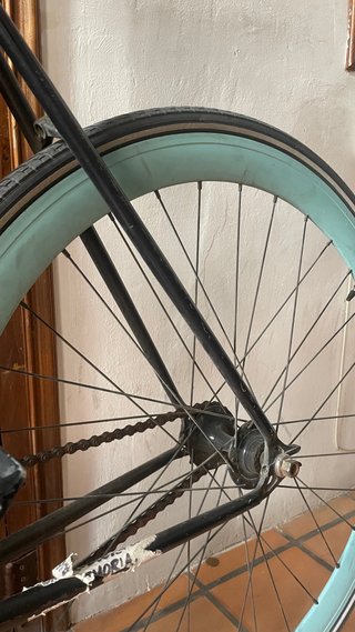 Bicicleta Fixie/Single Speed Negra