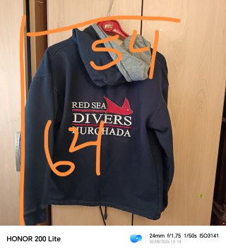 Sudadera con cremallera Red Sea Divers