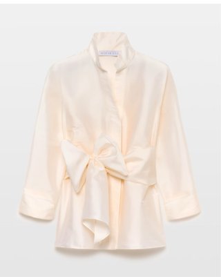 Vestido morado y blanco talla 38