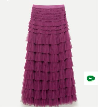 Vestido morado y blanco talla 38