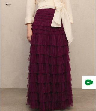 Vestido morado y blanco talla 38