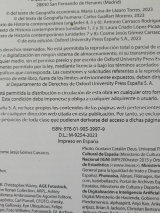 Geografía e Historia 4º ESO. Libro del estudian...