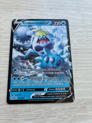 Lote 4 Cartas Pokémon V y VMAX
