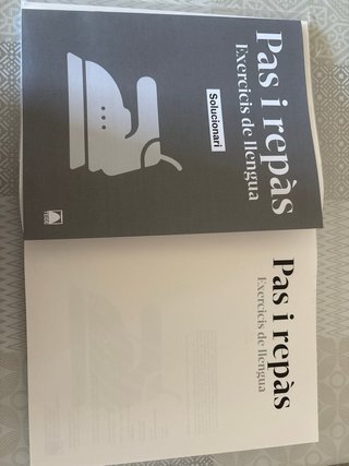 Pas i repàs, Exercicis de llengua