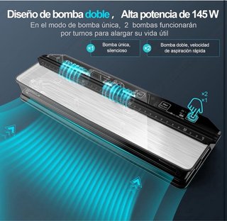 Envasadora al vacío 5 en 1 · Nuevo a estrenar