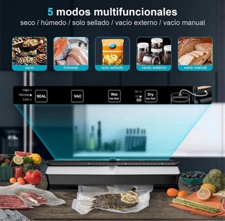Envasadora al vacío 5 en 1 · Nuevo a estrenar