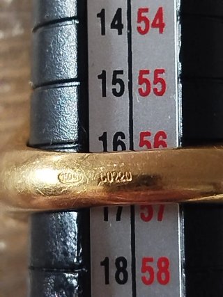 Anillo Bicolor Oro 18k