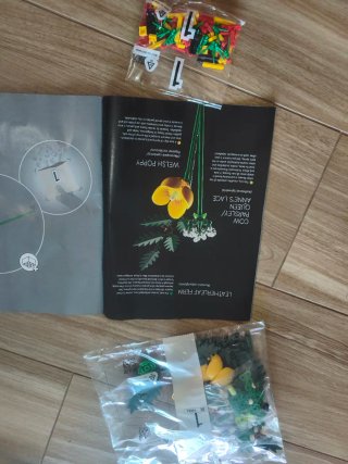 Lego botanical 10313 bouquet di fiori selvatici